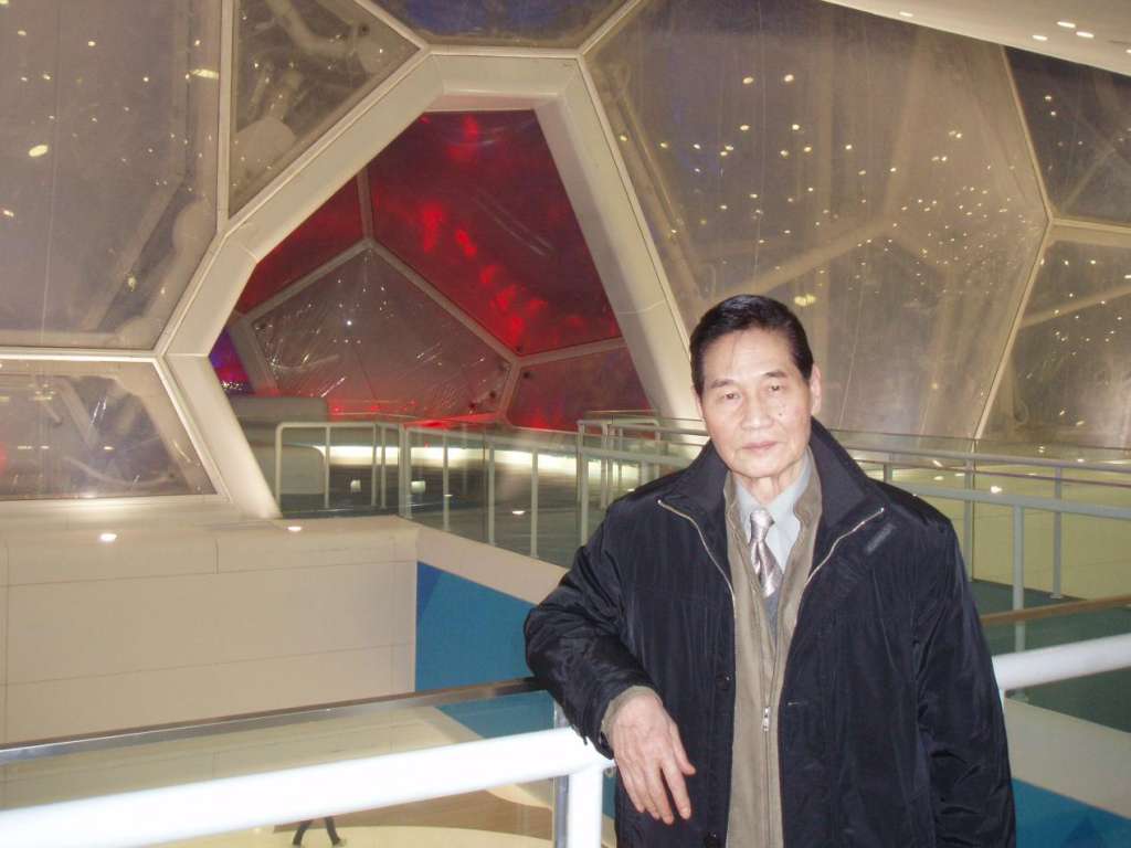 在北京水立方内