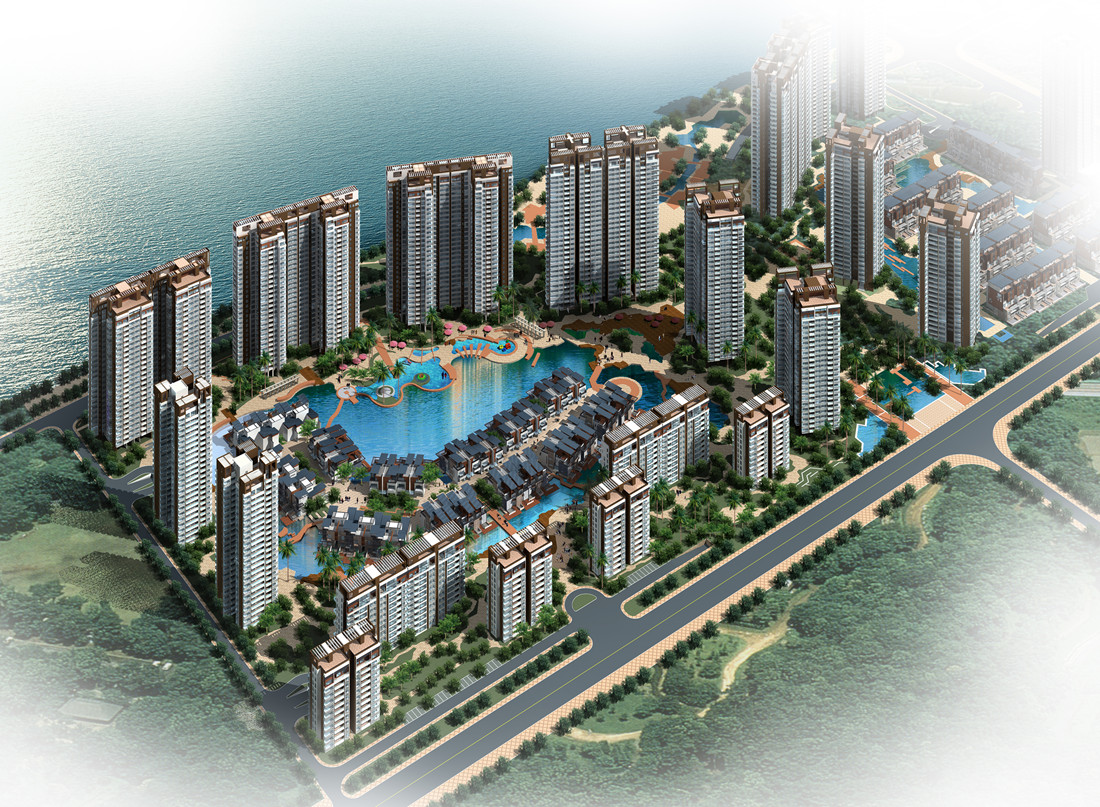 珠海华发新城平面图图片